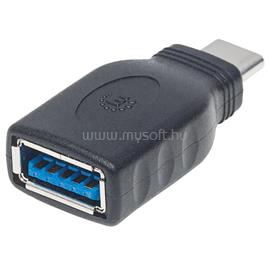 MANHATTAN Kábel átalakító - USB-C to USB-A Adapter, Fekete MANHATTAN_354646 small