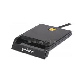 MANHATTAN Kártyaolvasó - Kompatibilitás friction-type, contact smart cards, USB2.0, Retail MANHATTAN_102049 small