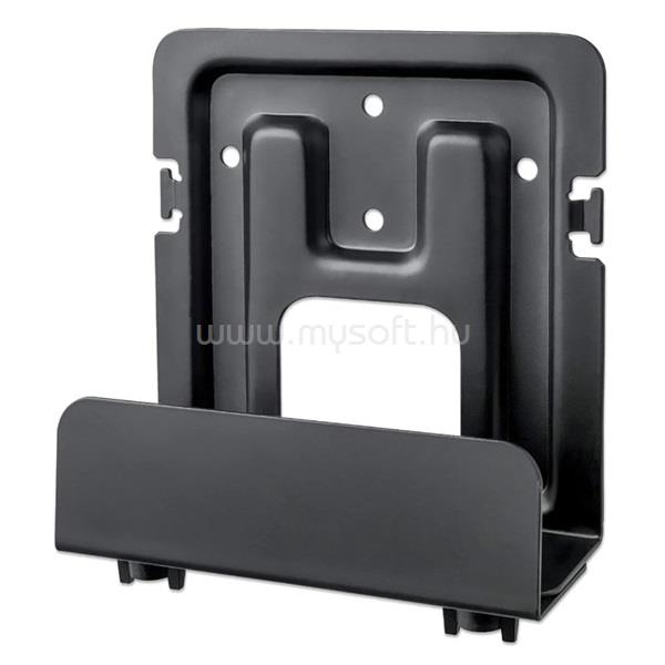 MANHATTAN médiabox tartó - Falra szerelhető, 5kg teherbírás, állítható mélység : 39-68mm
