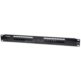 MANHATTAN Patch panel - CAT5e UTP patch panel, 16 portos, 1U, Fekete MANHATTAN_513548 small