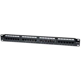 MANHATTAN Patch panel - CAT5e UTP patch panel, 24 portos, 1U, Fekete MANHATTAN_513555 small