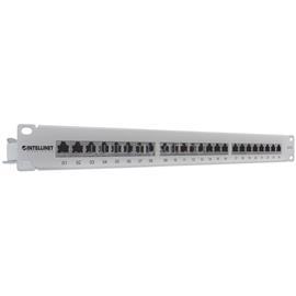 MANHATTAN Patch panel - CAT6 FTP árnyékolt patch panel, 24 portos, 1U,  Szürke MANHATTAN_720014 small