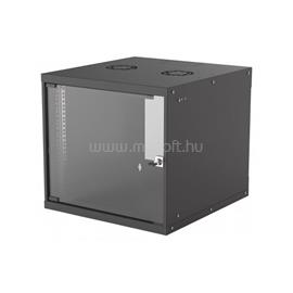 MANHATTAN Rackszekrény - 19" fali kivitel (9U, 560 (L) x 540 (W) x 487 (H) mm, IP20, Flatpack, Fekete) MANHATTAN_714808 small