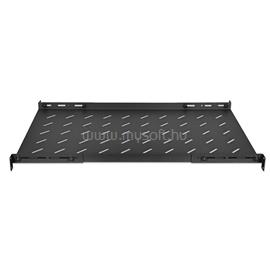 MANHATTAN Rackszekrény polc - 714082 (19", 1U, fix rögzítés, változtatható sínekkel: 350 - 550 mm mély, 20kg, fekete) MANHATTAN_714082 small