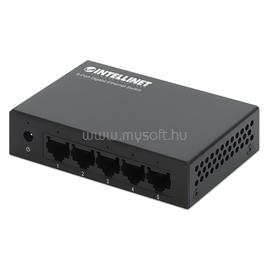 MANHATTAN Switch - 5 port, 1Gbps, fém ház, IEEE 802.3az, Fekete MANHATTAN_530378 small