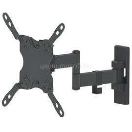 MANHATTAN TV állvány -  Fali csuklós dupla Fekete (max.VESA:200x200)(13"-43"-ig) 20 kg MANHATTAN_461405 small