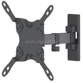 MANHATTAN TV állvány -  Fali csuklós szimpla Fekete (max.VESA:200x200)(13"-43"-ig) 20 kg MANHATTAN_461399 small