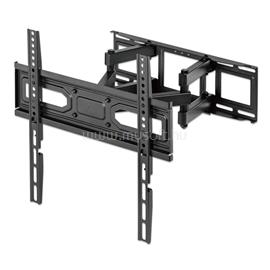 MANHATTAN TV állvány - Fali, dönthető, forgatható, szintezhető, TV állvány Fekete (max.VESA:400x400)(32"-70"-ig) MANHATTAN_462433 small