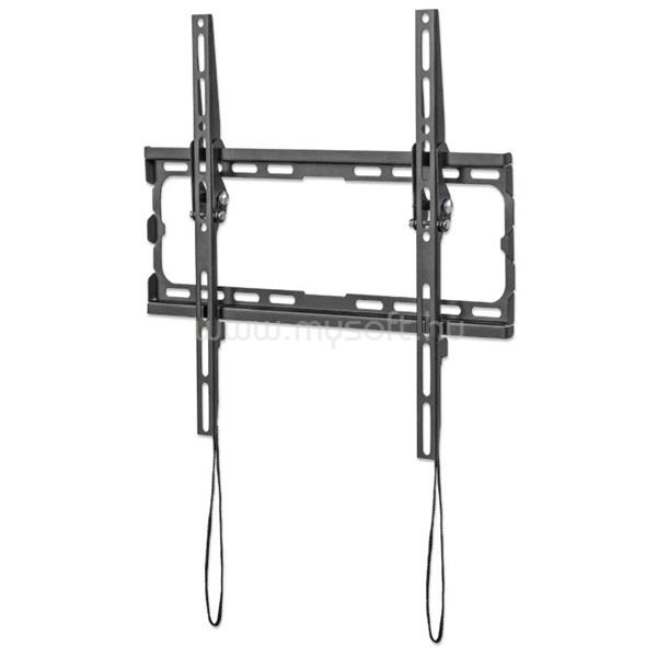 MANHATTAN TV állvány - Fali, dönthető TV állvány Fekete (max.VESA:400x400)(32"-70"-ig)