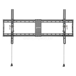 MANHATTAN TV állvány - Fali dönthető ultravékony TV állvány Fekete (max.VESA:800x400)(43"-100"-ig) 70kg teherbírás MANHATTAN_462020 small