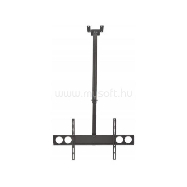 MANHATTAN TV állvány - Mennyezeti, csuklós Fekete (max.VESA:800x400)(37"-70"-ig)