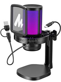 MAONO DGM20 USB Streamer/Gamer Mikrofon RGB (fekete) DGM20_black small
