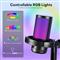 MAONO DGM20 USB Streamer/Gamer Mikrofon RGB (fekete) DGM20_black small