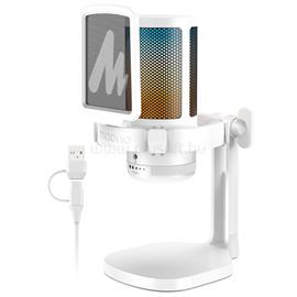MAONO DGM20 USB Streamer/Gamer mikrofon RGB (fehér) DGM20_white small
