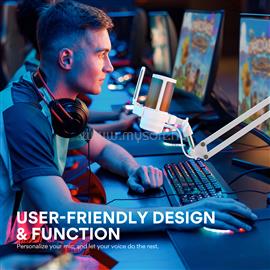 MAONO DGM20 USB Streamer/Gamer mikrofon RGB (fehér) DGM20_white small