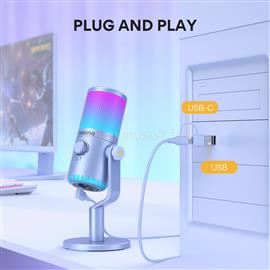 MAONO DM30 USB Streamer/Gamer Mikrofon RGB (lila) DM30_RGB_purple small