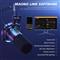 MAONO PD200XS USB Dynamic streamer mikrofon RGB + tartókar Kit (fekete) PD200XS_black small