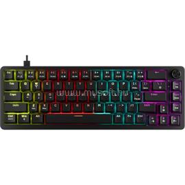 MARVO Arma 67 TNT Peach linear mechanikus gamer vezetékes billentyűzet amerikai angol lokalizáció (fekete) MARVO_KG935 small