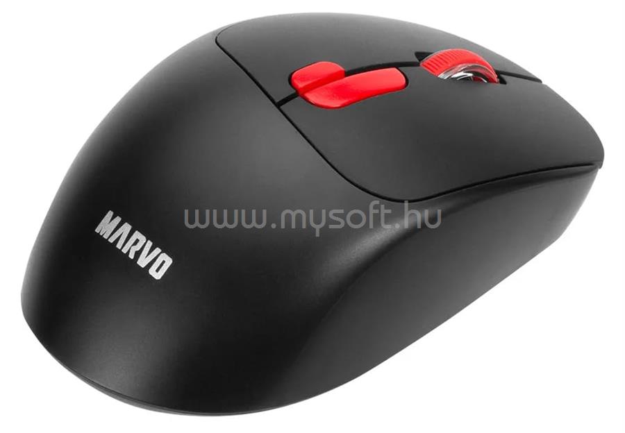 MARVO Mouse M809W BK vezeték nélküli egér - fekete
