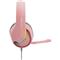 MARVO Tactic 40 vezetékes fejhallgató - rózsaszín - RGB világítás MARVO_H8618_PK small