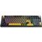 MARVO TITAN 98 Banana Crystal Linear mechanikus gamer vezeték nélküli billentyűzet (fekete) MARVO_KG986W small
