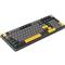 MARVO TITAN 98 Banana Crystal Linear mechanikus gamer vezeték nélküli billentyűzet (fekete) MARVO_KG986W small