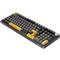 MARVO TITAN 98 Banana Crystal Linear mechanikus gamer vezeték nélküli billentyűzet (fekete) MARVO_KG986W small