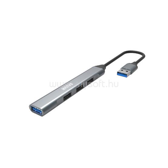 MARVO UH-ATC01 Concentrator - USB-A - 4x USB-A, 1x USB-C