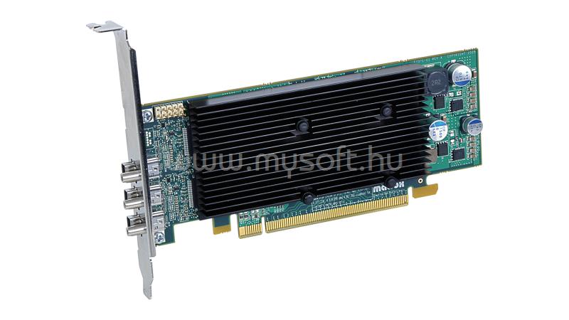 MATROX Videokártya M9138 LP 1GB 3X MINI DISPLAY PORT PCI-E X16 OPENGL 2.0