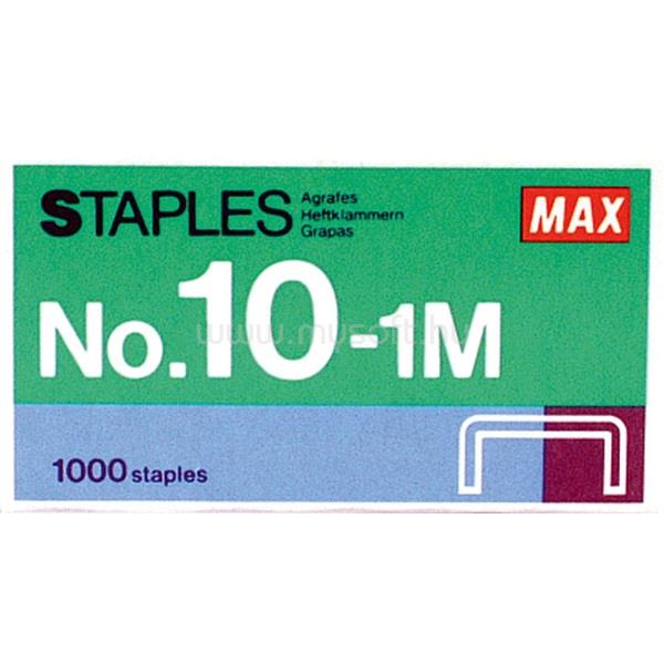 MAX 10-1 No.10 1000db/doboz fűzőkapocs
