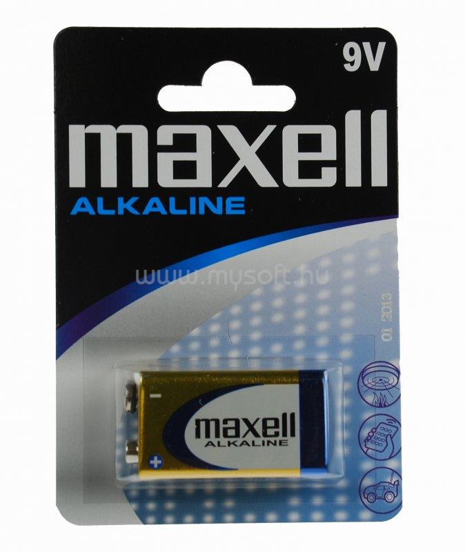 MAXELL 6LR61 alkáli 9V elem