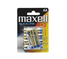 MAXELL alkáli ceruzaelem AA 4+2db/csomag 18732 small