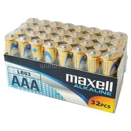 MAXELL alkáli ceruzaelem AAA 32db/csomag 18721S small