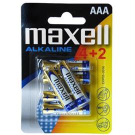 MAXELL alkáli ceruzaelem AAA 4+2db/csomag 18734 small