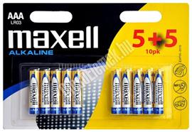 MAXELL alkáli ceruzaelem AAA 5+5db/csomag 18735 small