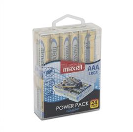 MAXELL alkáli ceruzaelem AAA PowerPack 24db/csomag 18721P small