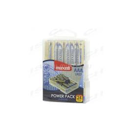 MAXELL Alkálielem Power Pack LR-3 AAA 24db-os visszazárható átlátszó műanyag dobozban 790268.04.CN small
