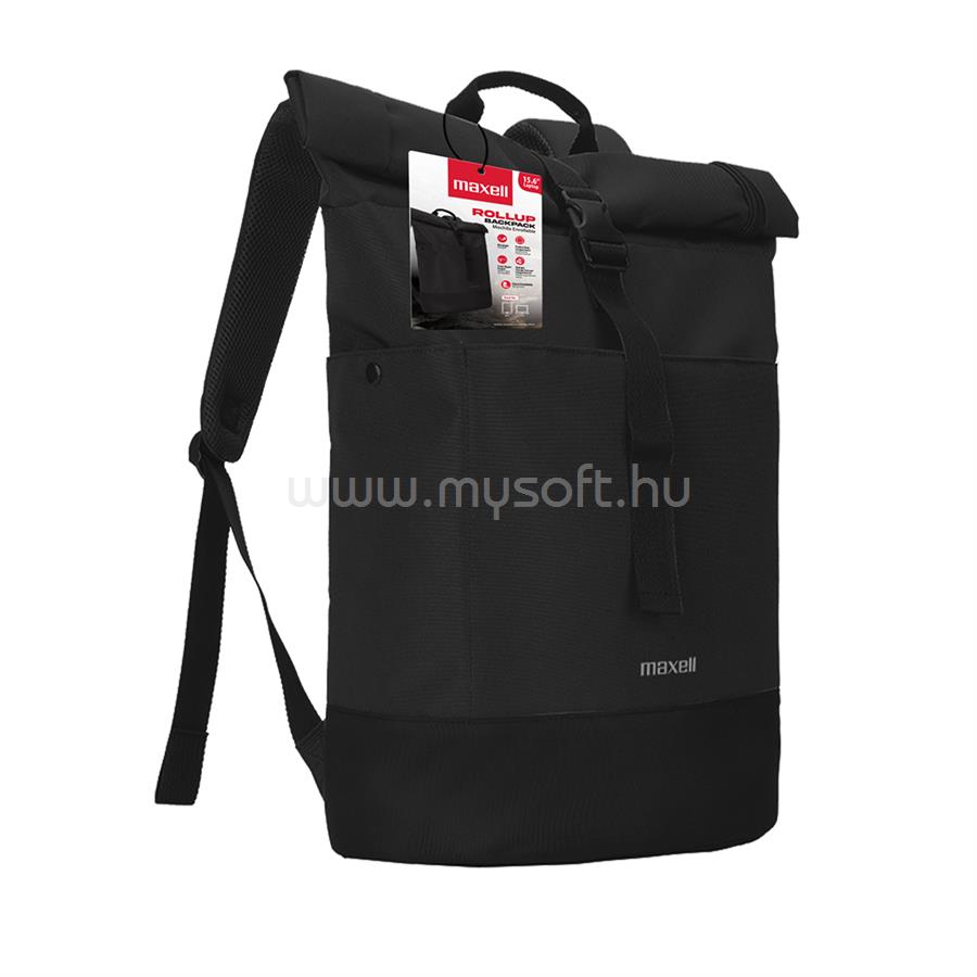 MAXELL BX-350 Rollup laptop hátizsák 16" (fekete)