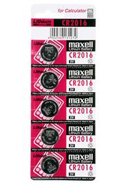 MAXELL CR2016 Lítium Gombelem 5db/csomag MAXELL_76903CM small