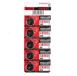 MAXELL CR2025 Lítium Gombelem 5db/csomag MAXELL_MCR2025_5 small