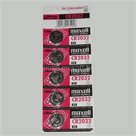 MAXELL CR2032 Lítium Gombelem 5db/csomag MAXELL_75495CM_/_18742 small