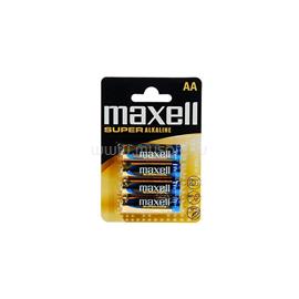 MAXELL Elem AA ceruza LR6 1,5V super tartós alkaline 4 db/csomag, Maxell MAXELL_31532 small