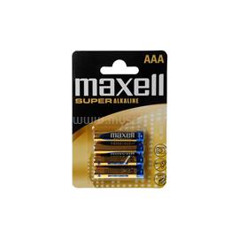 MAXELL Elem AAA mikro LR03 1,5V Super tartós alkaline 4 db/csomag, Maxell MAXELL_31531 small