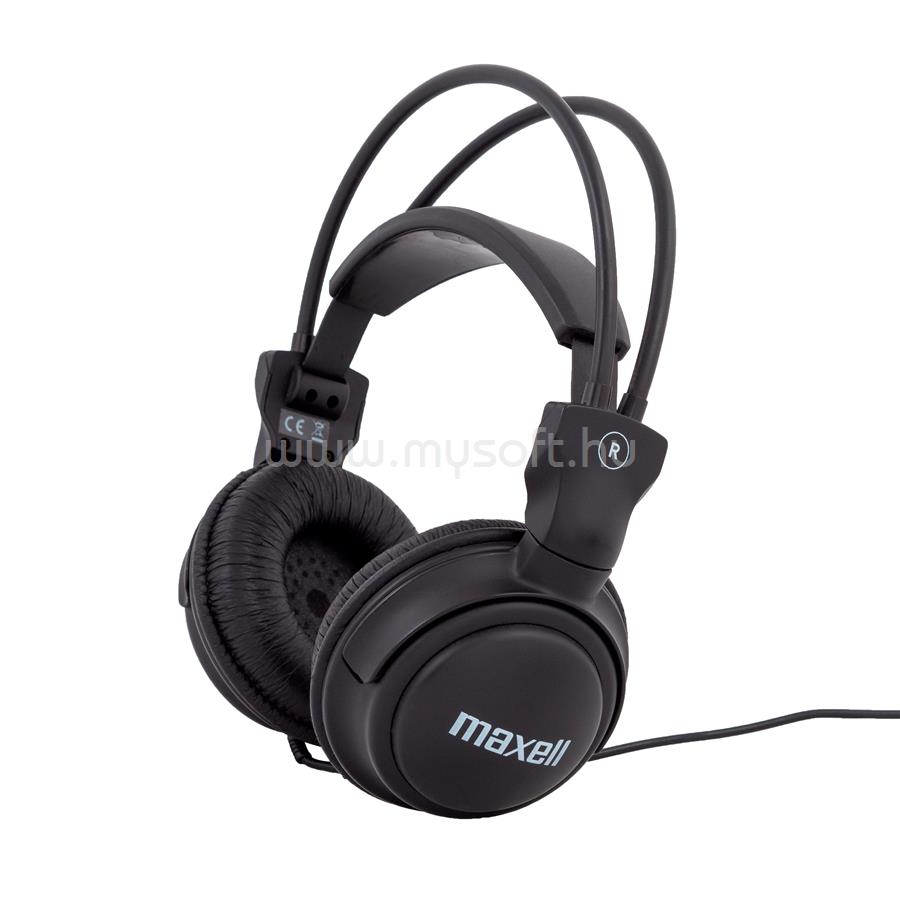 MAXELL Home Studio vezetékes fejhallgató (fekete)