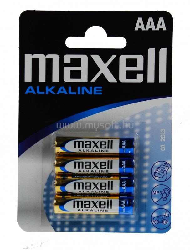 MAXELL LR03x4 alkáli elem mini AAA