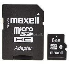 MAXELL Memóriakártya MicroSDHC 8GB X-Series + Adapter Class10 854716.00.TW small