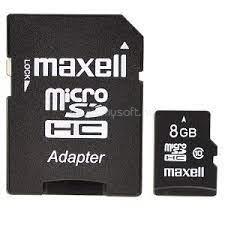 MAXELL Memóriakártya MicroSDHC 8GB X-Series + Adapter Class10 854716.00.TW small