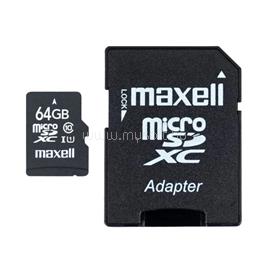MAXELL Memóriakártya MicroSDXC 64GB X-Series + Adapter Class10 MAXELL_854988 small