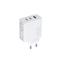 MAXLIFE ML081094 45W 2xType-C + USB fehér gyorstöltő adapter ML081094 small