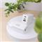 MAXLIFE ML081100 65W 2xType-C + USB fehér gyorstöltő adapter ML081100 small